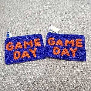 Seed bead coin purse